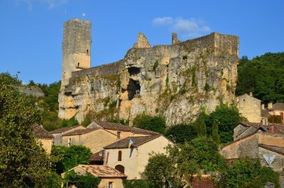 Gavaudun, dans la vallée de la Lède
