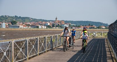 La voie verte d'Hendaye aux 2 Jumeaux en écomobilité