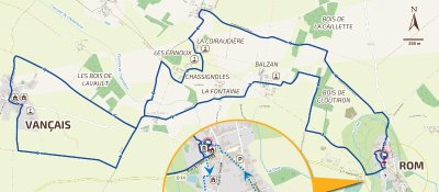 Une agglomération antique - Rom