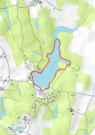 Saint-Estephe en Ecomobilité - Pêche et légendes autour du lac