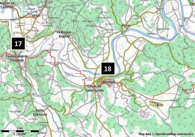 De Bergerac à Rocamadour Etape 8