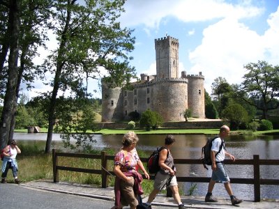 Sentier marche nordique Montbrun