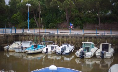 Balade à roulettes : Le port du Betey