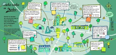 Cache-cache en Médoc à Saumos