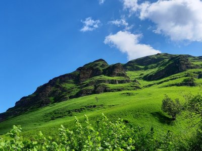 Olhadübi, par la passerelle d'Holzarte