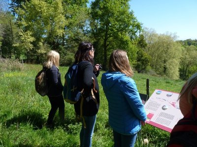 Claracq Lalonquette par la villa gallo-romaine