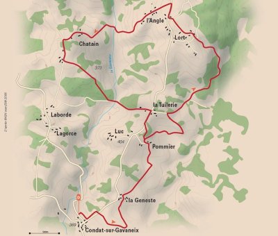 Du Ganaveix au Bradascou