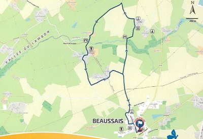 Sentier huguenot - Beaussais