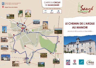 Le chemin de l'argile au manoir