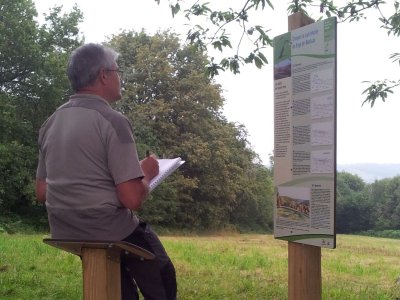 Abère : belvédère du Lées