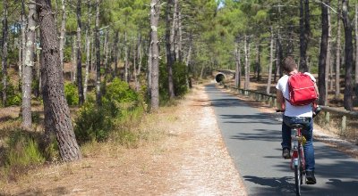 De Bordeaux à Lacanau à vélo - De la ville à la plage