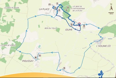 Entre château et fresques- Pioussay