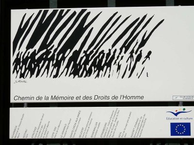 Sentier thématique : Chemin de la Mémoire et des Droits de l'Homme