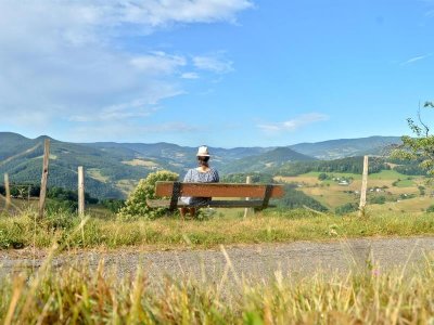 Circuit rando - l'ascension jusqu'au belvédère du col de Fréland