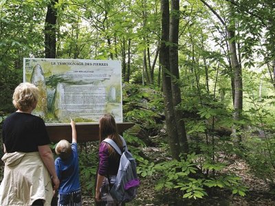 Sentier des demoiselles de pierre
