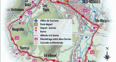 Circuit cyclo - le col d'Anozel