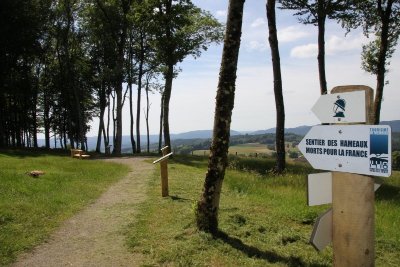 Sentier de mémoire des hameaux morts pour la France