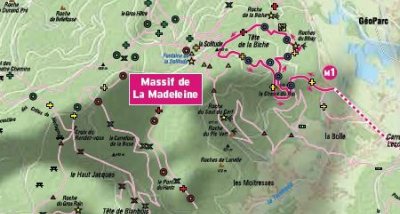 Randonnée pédestre - massif de la Madeleine - m6