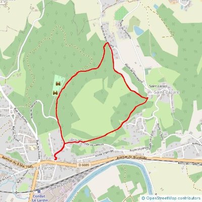 Boucle du Poujelou au Lardin