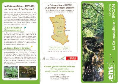 Sentier d'Interprétation de la Grimaudière - IFFCAM