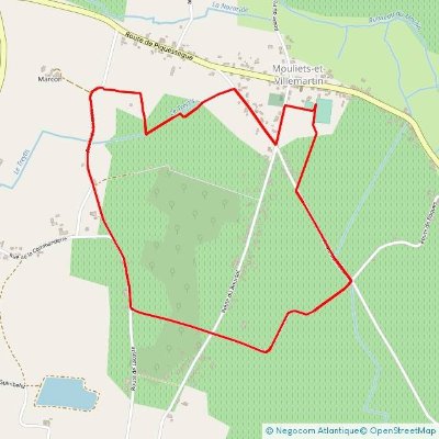 Circuit vert de Mouliets-et-Villemartin