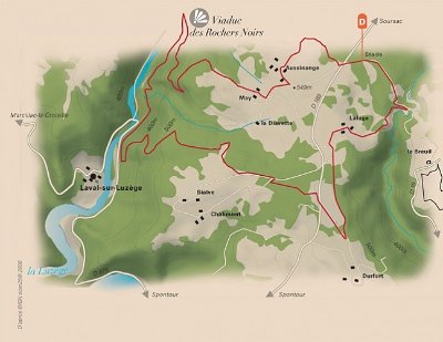 Des gorges de la Dordogne au plateau Soursacois