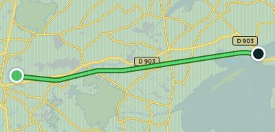 La Haye-du-Puits < > Baupte