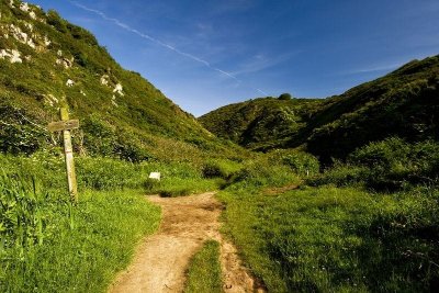 Les chemins du Mont-Saint-Michel - Chemin de Cherbourg - Granville - Saint-Jean-le-Thomas