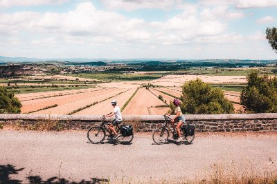 BOUCLE CYCLO N°8 - L'OPPIDUM D'ENSERUNE ET L'ETANG ASSÉCHÉ DE MONTADY