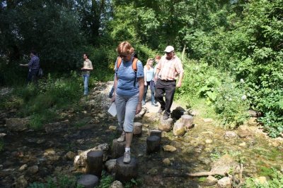 Chemin des sources bleues