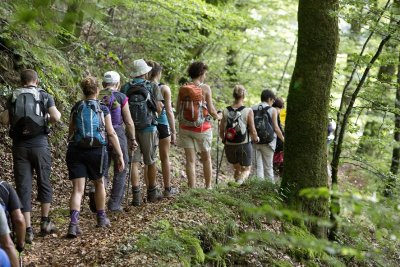 Sentier de l'imaginaire : circuit "de Feu et de Vent"