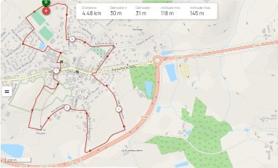 Sentier du Rosaire à la Chapelle