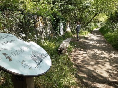 PARCOURS FAMILLE MURMURES DE ROCHERS « PISTE AUX EMPREINTES »