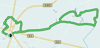 CIRCUIT DE LA VALLÉE DU BRAULT À QUELAINES-SAINT-GAULT