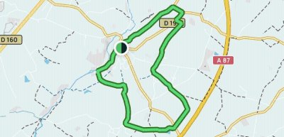 Randonnée "Le bocage de Chanzeaux"