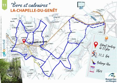 Randonnée "Èvre et calvaires"