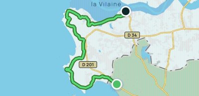 CIRCUIT VÉLO 2 - DU PORT DE TRÉHIGUIER À LA BAIE DE PONT-MAHÉ