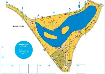 PARCOURS D'ORIENTATION AU PLAN D'EAU DU CHÊNE