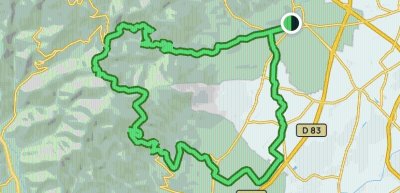 Circuit de cyclotourisme: Circuit du Col Amic