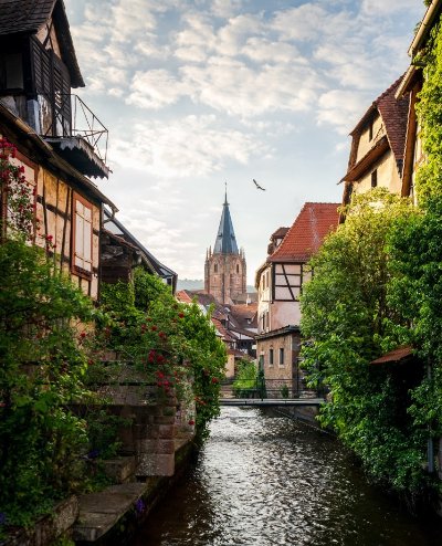 Escapade à vélo Stations Vertes de Wissembourg à Morsbronn-les-Bains