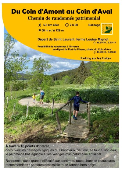 Du coin d'amont au coin d'aval