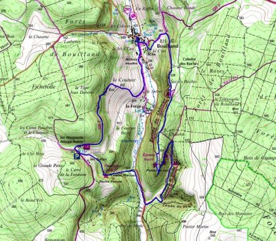 Tour de la vallée du Rhoin