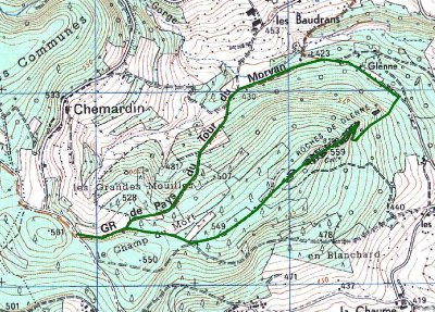 Circuit des Roches de Glenne