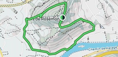 Circuit des coteaux de Rosemont