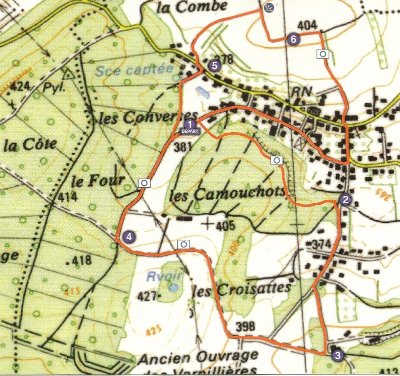 Le sentier des fontaines