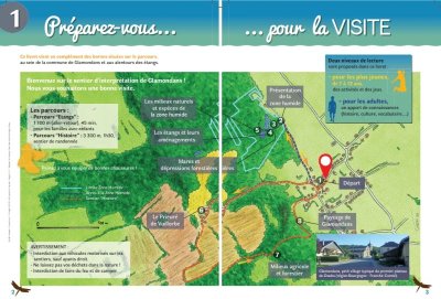 Sentier de Glamondans et de ses étangs