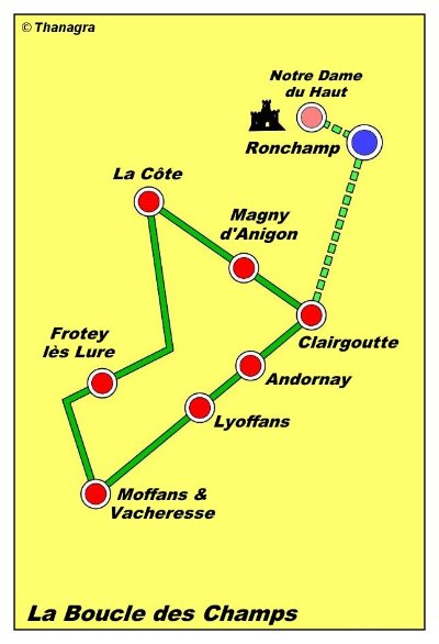 Boucle cyclable n°3 - Les Champs