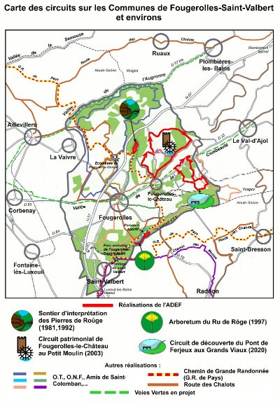 Circuit découverte du Pont de Ferjeux aux Grands Viaux