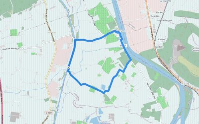 Monheurt, balade entre Garonne et Canal