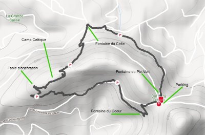 Circuit pédestre n°C2 - Les Trois Fontaines